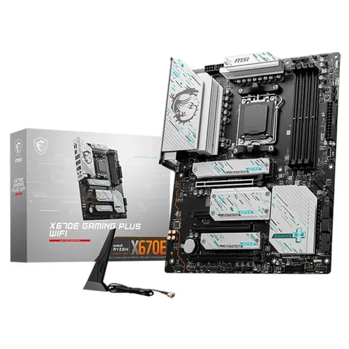 Bosh plata MSI Amd AM5 X670E Gaming Plus Wifi | DDR5