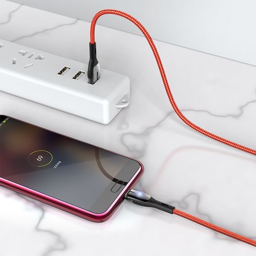 Кабель Hoco U89 Safeness charging data cable for Micro, Красный, купить недорого