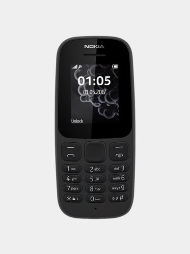 Мобильный телефон Nokia 105 TA-1203, Черный, купить недорого