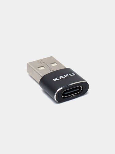 Переходник Kakusiga KSC-530 USB to Type-C converter, Черный, в Узбекистане