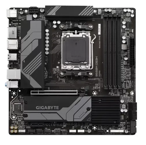 Материнская плата Gigabyte Amd AM5 B650M DS3H | DDR5