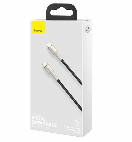 Кабель Baseus Cafule Cable Type-C to iP PD, Черный