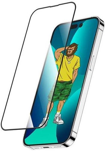 Стекло Green Lion 3D Silicone HD Glass Screen Protector для iPhone 14 Pro Max