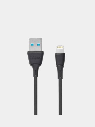 Кабель Celebrat FLY-2I Secure Fast Data Cable, Черный