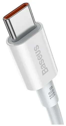 Кабель Baseus Superior Series Fast Charging Data Cable Type-C to Type-C CATYS-B02, без упаковки, Белый, купить недорого