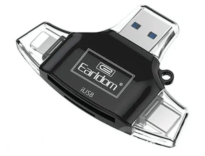 Переходник Earldom ET-OT31 Card reader, Черный