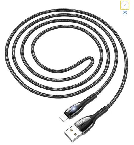 Кабель HOCO U89 Usb to lighting, Черный