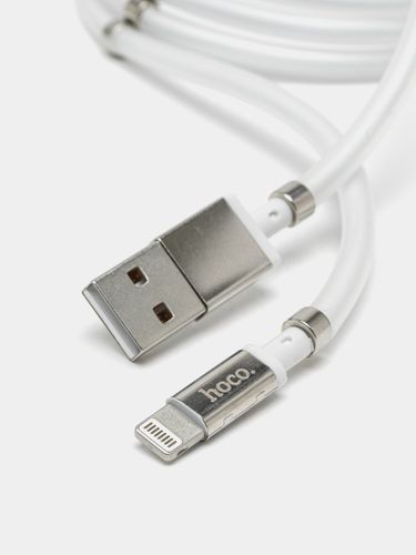 Кабель Hoco U91 Magic magnetic charging cable for iP, Белый, купить недорого