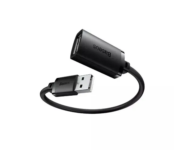 Переходник BASEUS AirJoy Series 1.5M USB, Черный