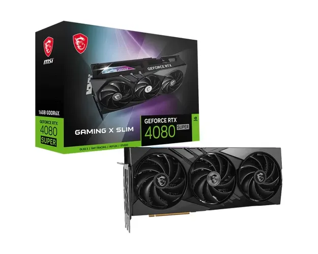 Видеокарта MSI GeForce RTX4080 Super Gaming X Slim 912-V511-231 | 16 GB | 256 Bit | GDDR 6X