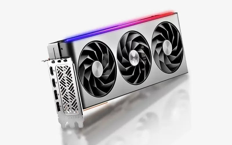 Видеокарта Sapphire Nitro + Amd Radeon RX7800XT Gaming OC 11330-01-20G | 16 GB | GDDR 6 | Dual HDMI