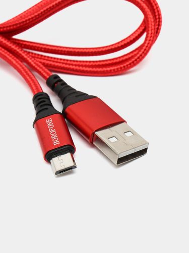 Кабель BOROFONE BX54 USB to Micro, Красный, купить недорого