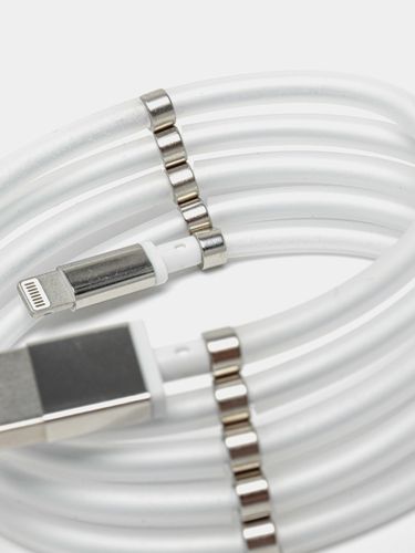 Кабель Hoco U91 Magic magnetic charging cable for iP, Белый