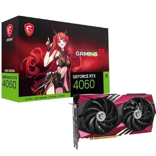 Видеокарта MSI GeForce RTX4060 Gaming MLG 912-V516-064 | 8 GB | 128 Bit | GDDR 6