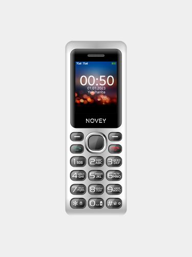 Мобильный телефон Novey M050, Черный, купить недорого