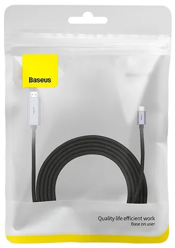 Кабель HDMI-Type C BASEUS Definition Series Graphene 4K, Черный