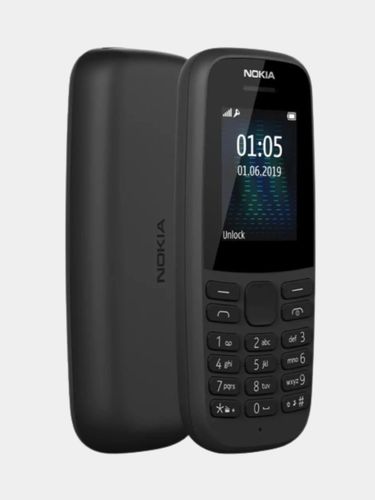 Мобильный телефон Nokia 105 TA-1203, Черный, купить недорого