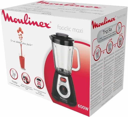 Statsionar blender Moulinex Faciclic Maxi LM233A, qora, arzon