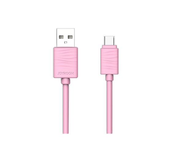 Кабель Joyroom Data Cable Type C JR-S118, Розовый