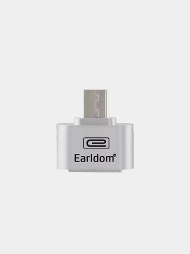 Переходник Earldom ET-OT01 OTG Adapter, Серый