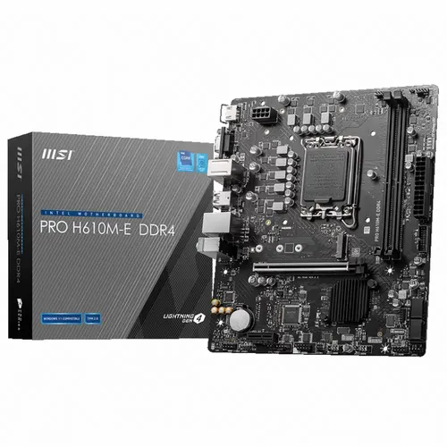 Bosh plata MSI Pro H610M-E | DDR4 | LGA1700