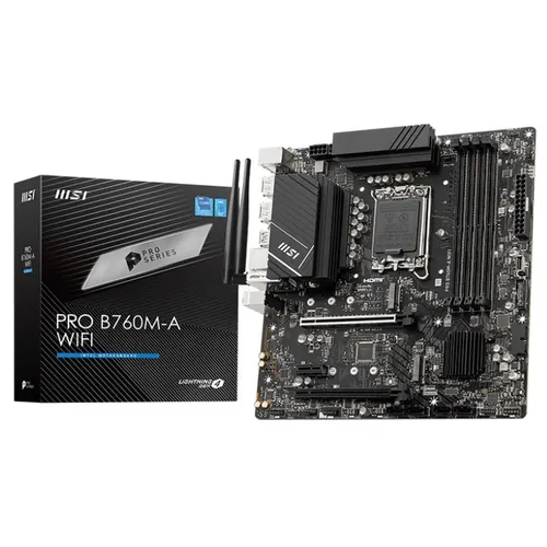 Bosh plata MSI Pro B760M-A WIFI | DDR5