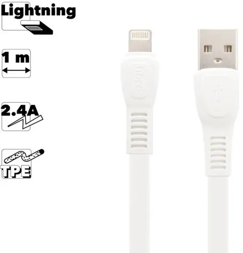 Кабель Hoco X40 Noah charging data cable for iP, Белый, купить недорого