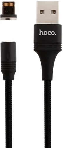 Кабель Hoco U76 Fresh magnetic charging cable for iP, Черный, купить недорого