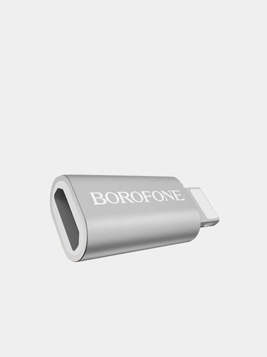 Переходник BOROFONE BV5 OTG Adapter, Серый