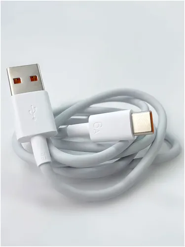 Кабель Huawei 6A USB to Type -C, Белый