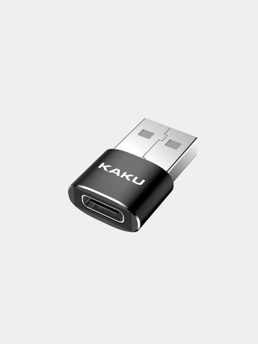 Переходник Kakusiga KSC-530 USB to Type-C converter, Черный