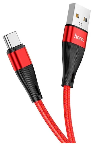 Кабель Hoco X57 Blessing charging data cable for Type-C, Красный, купить недорого