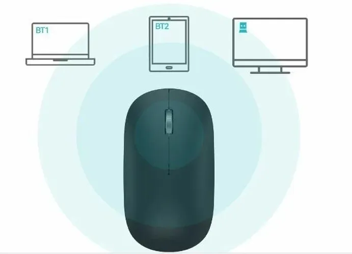 Беспроводная мышь Xiaomi Wireless Mouse Mute Version E318 Intel, Черный