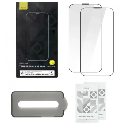 Защитное стекло Baseus All-glass Dust-proof для iPhone 14/13/13 Pro SGBL230002, купить недорого