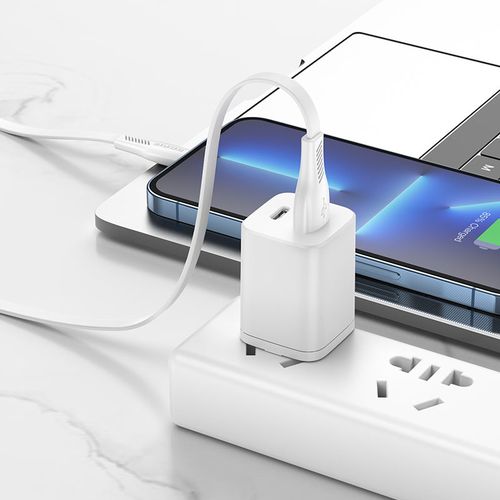 Кабель BOROFONE BX85 USB to Lightning, Белый, купить недорого