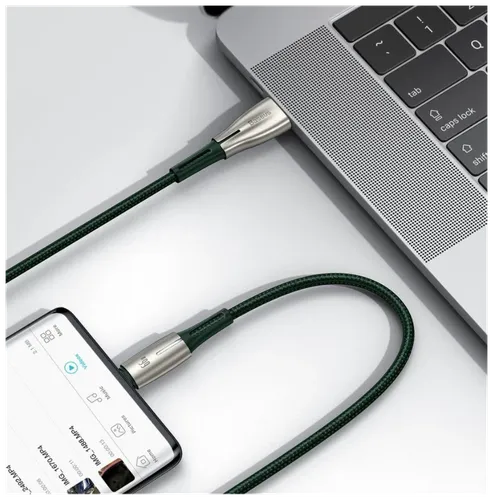 Кабель Baseus CATSD-N06 USB to Type-C, Зеленый, купить недорого