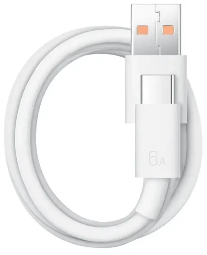 Кабель Huawei 6A USB to Type -C, Белый