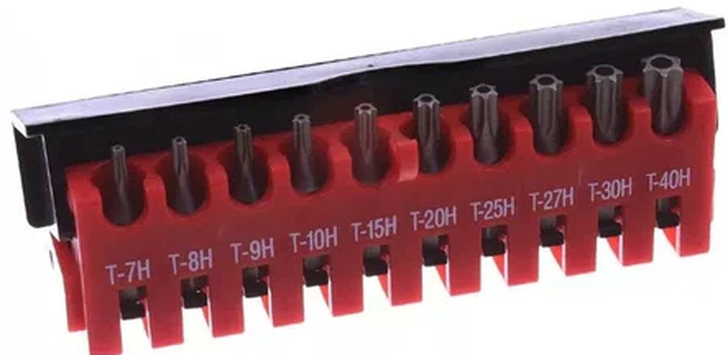 Набор бит FORCE 21012T TORX Т7-Т40, 10 шт.