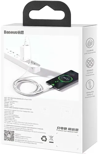 Кабель BASEUS Superior Series Fast Charging Data Cable USB to Type-C catys-02, Черный, фото