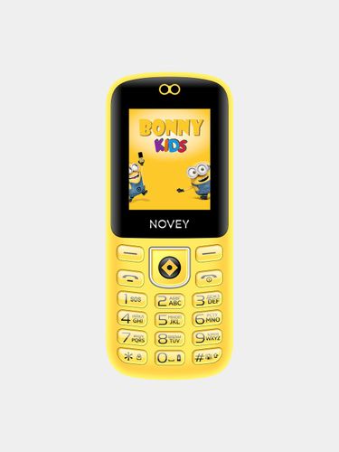 Мобильный телефон Novey M350 Kids, Желтый