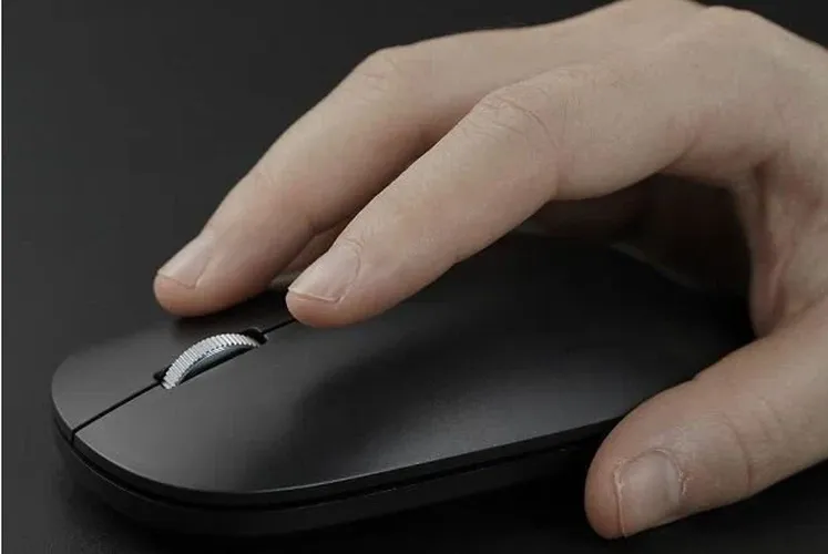 Беспроводная мышь Xiaomi Wireless Mouse Mute Version E318 Intel, Черный, в Узбекистане