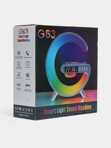 Зарядное устройство G63 SMART LIGHT SOUND MACHINE, Белый, фото № 4