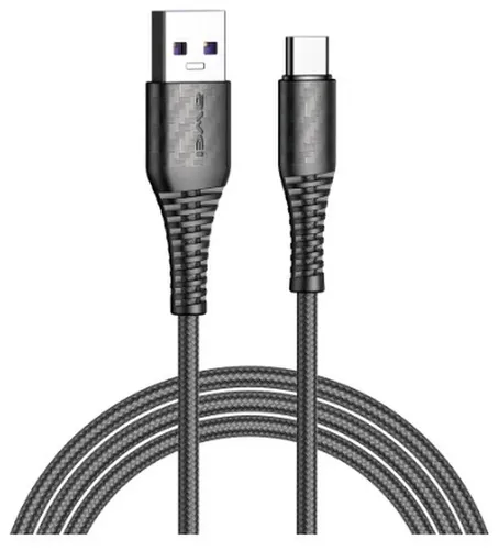 Кабель Awei CL-69 USB-C Smart Fast Charging Cable, Черный