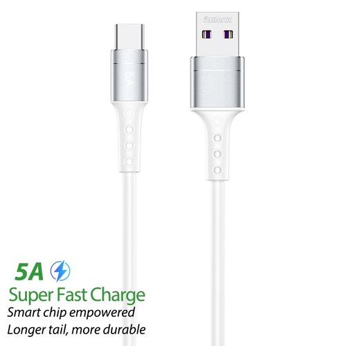 Кабель Remax RC-198a Chaining Fast Charging Data Cable C-U, Белый