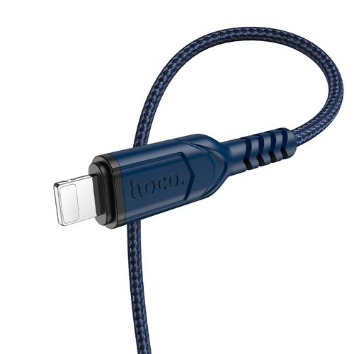 Кабель Hoco X59 Victory charging data cable for iP, Синий