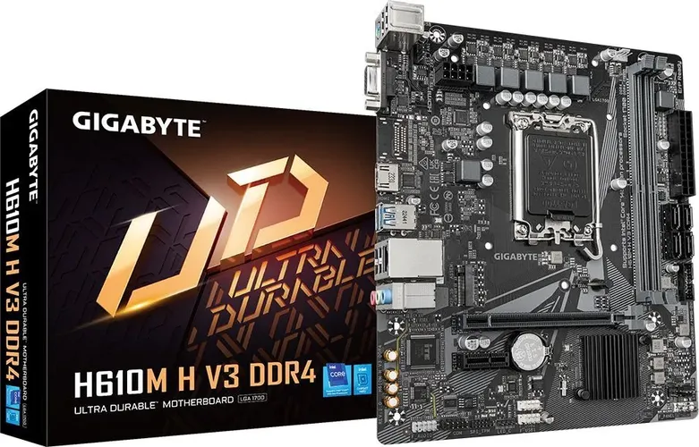 Материнская плата Gigabyte H610M H | DDR4 | LGA1700, купить недорого