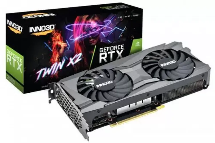 Видеокарта Inno3D GeForce RTX3060 Twin X2 N30602-12D6-119032AH | 12 GB | 192 bit | DDR 6