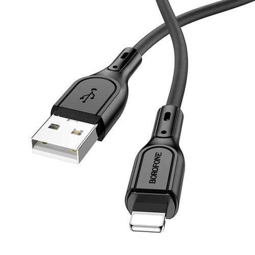 Кабель BOROFONE BX66 USB to Lightning, Черный