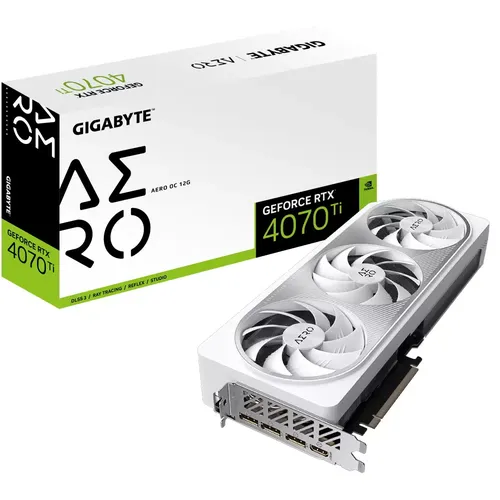 Видеокарта Gigabyte GeForce RTX4070Ti Aero OC V2 GV-N407TAERO OCV2-12GD | 12 GB | 192 Bit | GDDR 6X