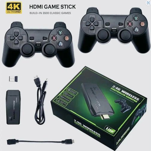 O‘yin pristavkasi Playstation 2.4G Wireless, qora